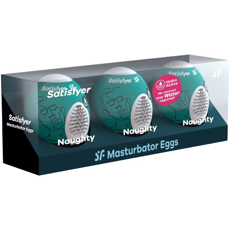 SATISFYER - 3 FREMME ONANIEREGG