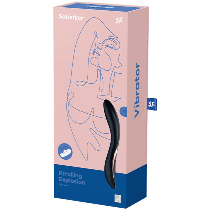 SATISFYER - RULLENDE EKSPLOSJON GSPOT VIBRATOR