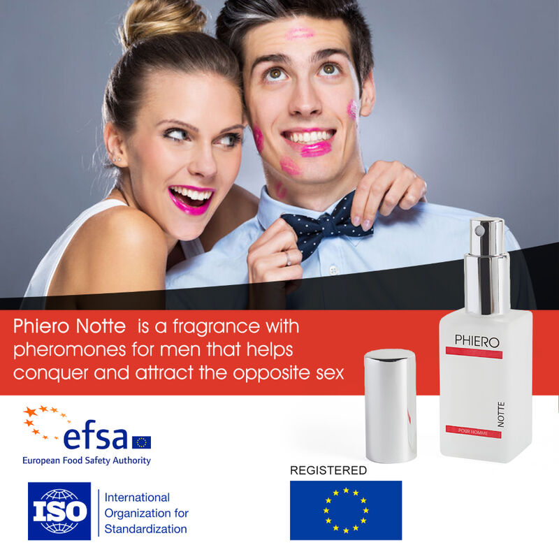500 KOSMETIKKPRODUKTER - PHIERO NOTTE PARFYM MED FEROMONER FOR MENN