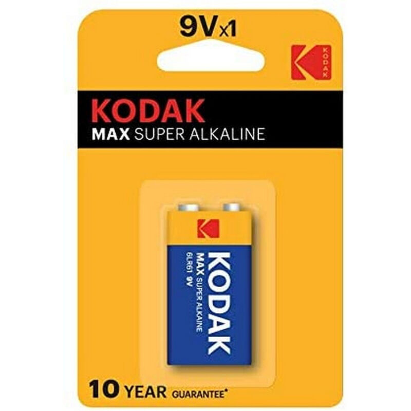KODAK - MAX ALKALISK BATTERI 9V LR61