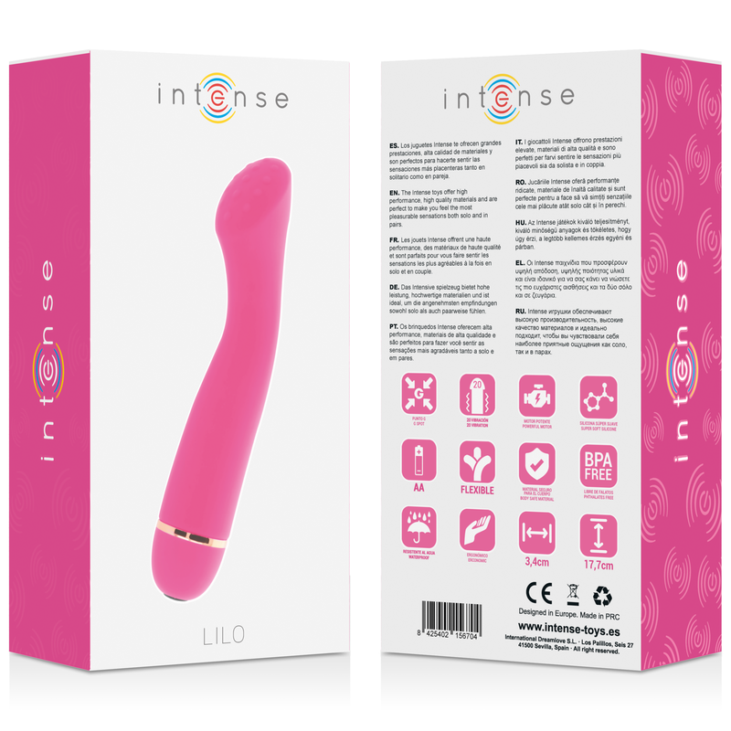INTENS - LILO 20 HASTIGHETER SILIKON ROSA