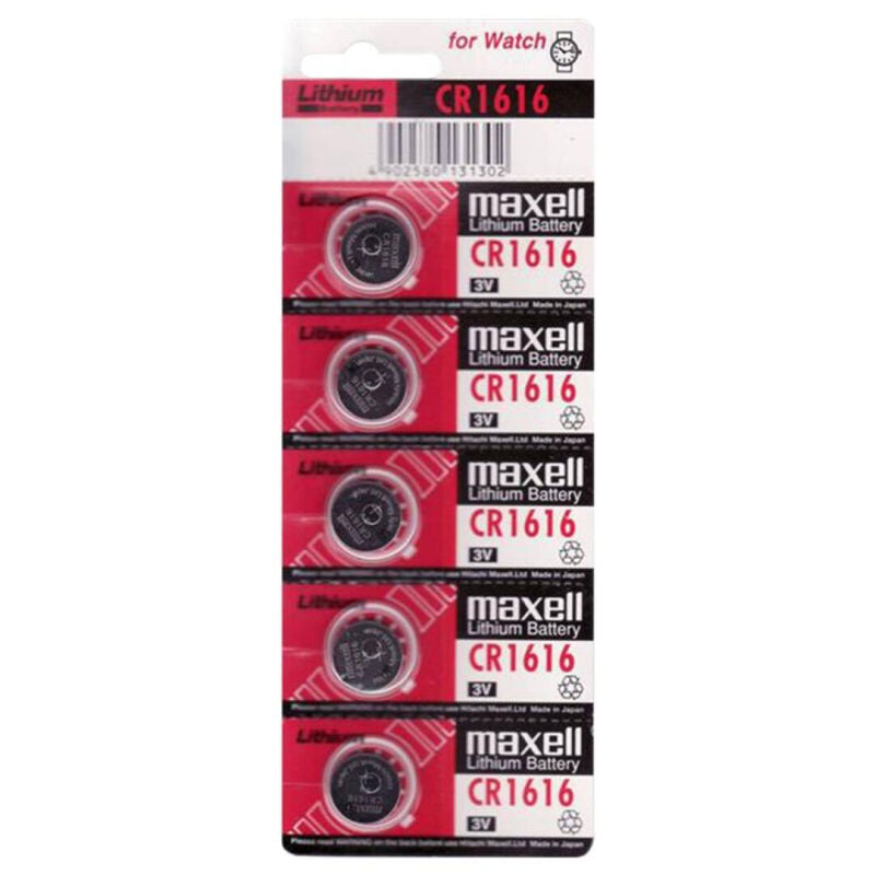 MAXELL - LITIO CR1616 BATTERI 3V 5UDS