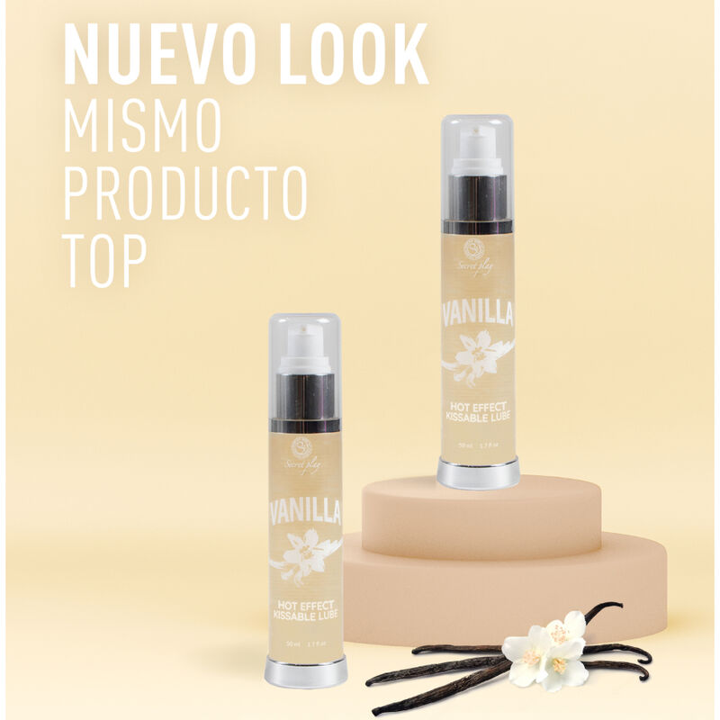 SECRETPLAY - GLIDEMIDDEL 2-1 VARMEFFEKT VANILJE 50 ML