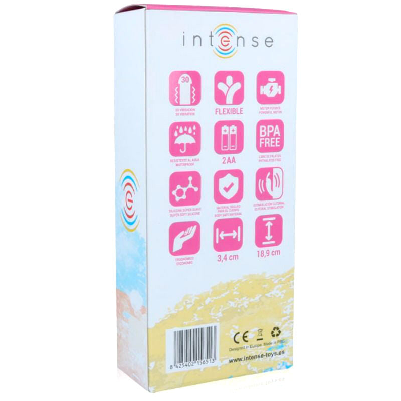 INTENS - HILARI ROSA SILICON LUXE VIBRATOR