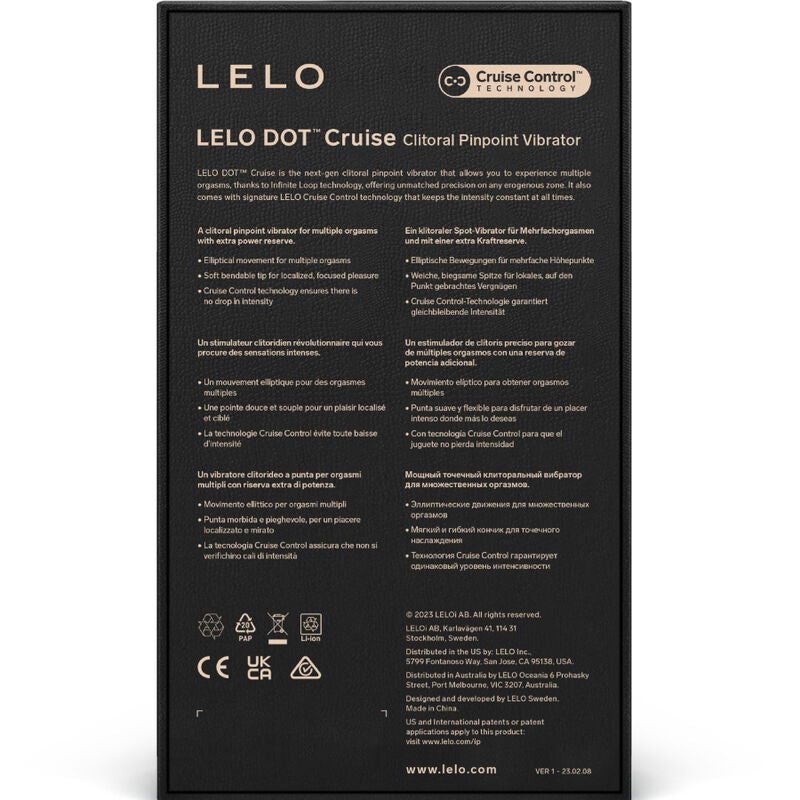LELO - DOT CRUISE KLITORISSTIMULATOR PISTASJGRØNN
