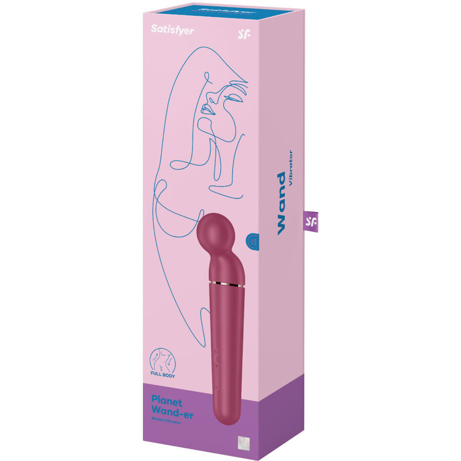 SATISFYER - PLANET WAND-ER VIBRATOR MASSAGER BÆR