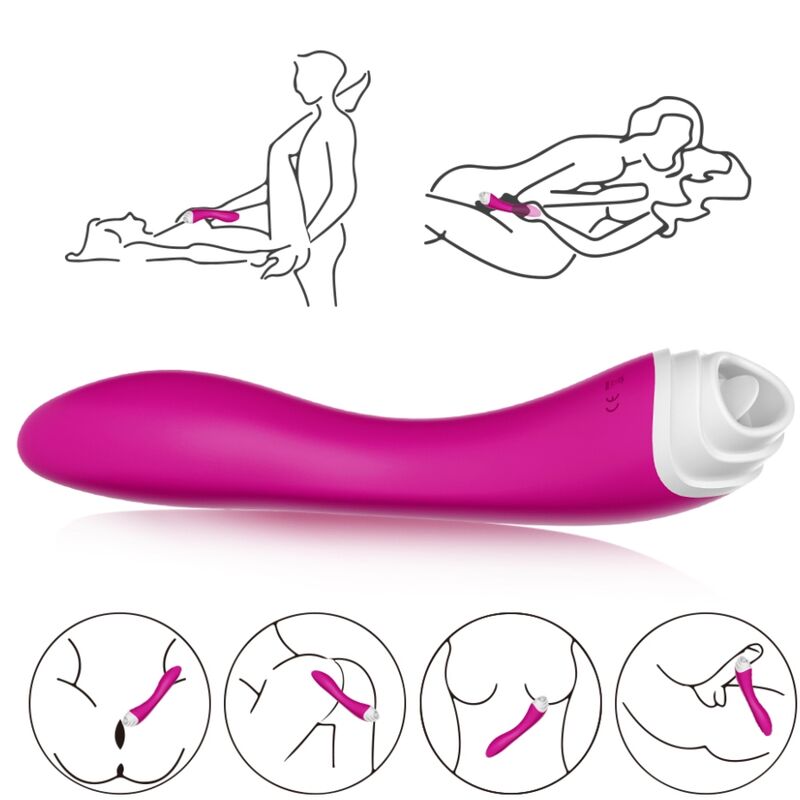 ARMONY - FAIRYLAND SLIKKER VIBRERENDE KLITOR OG VIBRATOR LILLA