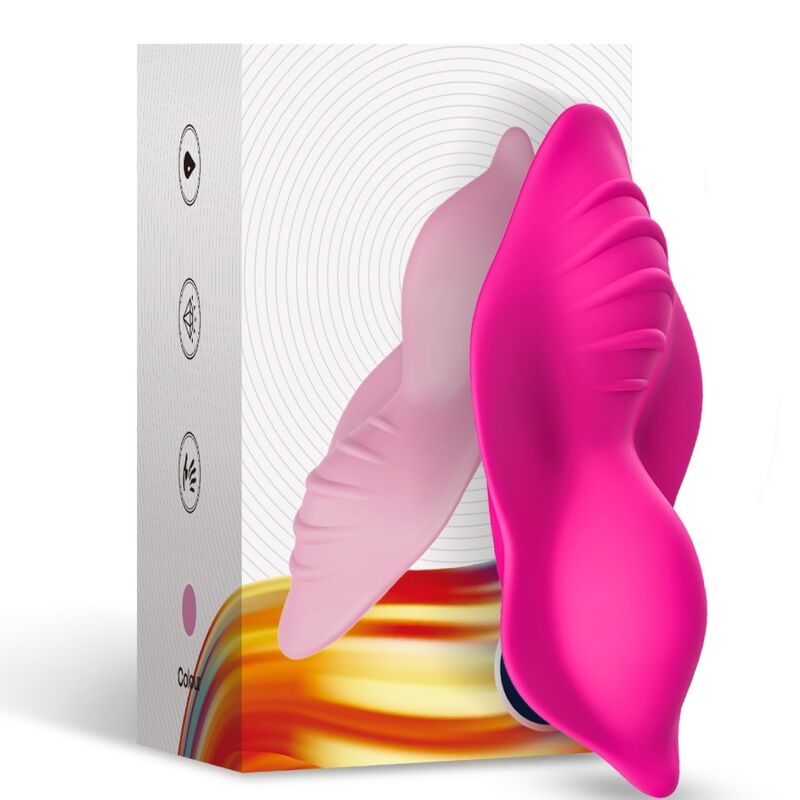 ARMONY - WHISPER WEARABLE PATIES VIBRATOR FJERNKONTROLL FUCHSIA