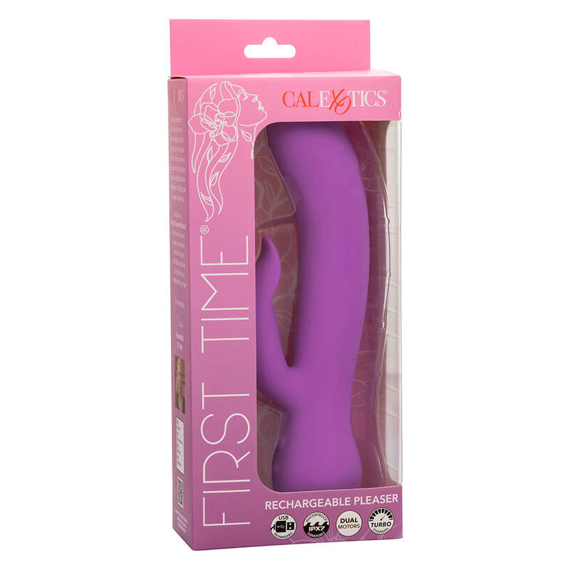 CALEXOTICS - FØRSTEGANGSVIBRATOR PLEASER OPPLADBAR LILLA