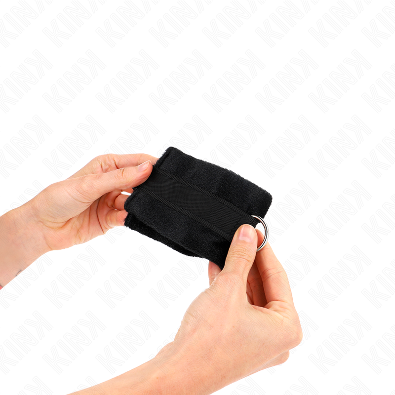 KINK - HÅNDJERN I PELSE FOR NYBEGYNNERE, SVART, 30 X 7 CM