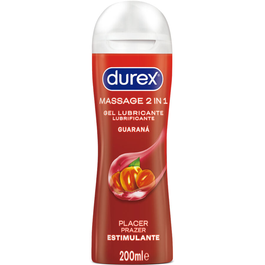 DUREX - GUARANA STIMULERENDE MASSASJEGLØDENDE GEL 200 ML