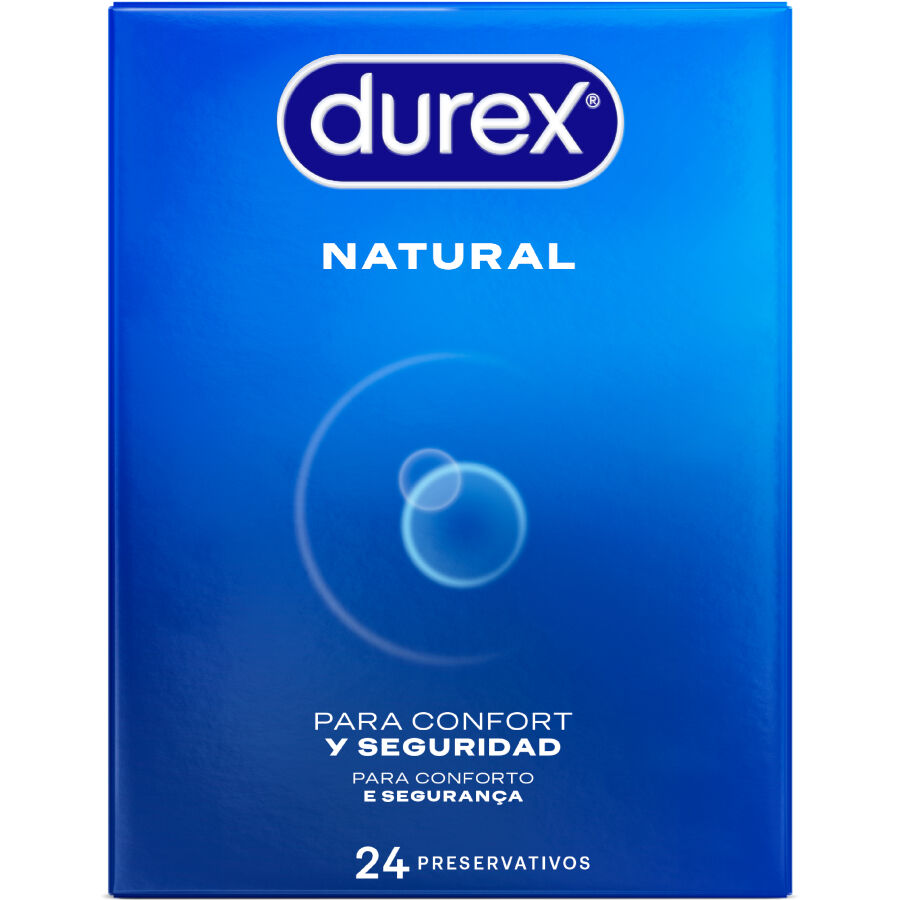DUREX - NATURAL CONDOMS 24 UNITS