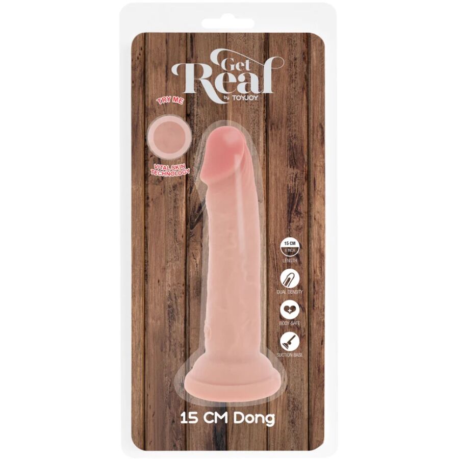 BLI VIRKELIG - DELUXE REALISTISK PENIS 15 CM