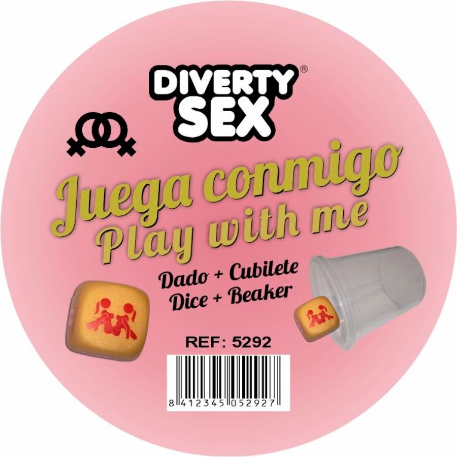 DIABLO PICANTE - GYLNE HARDE TERNINGER MED KVINNEPOSISJONER OG KUBE