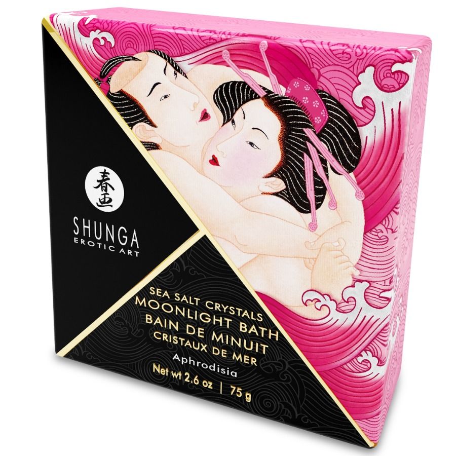SHUNGA - AFRODISIAS DUFTENDE BADESALTER 75 GR