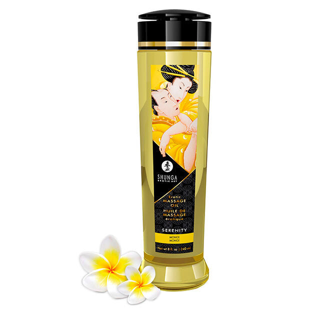 SHUNGA - SERENITY EROTISK MASSASJEOLJE 240 ML