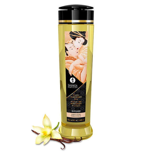 SHUNGA - DESIRE EROTISK MASSASJEOLJE 240 ML