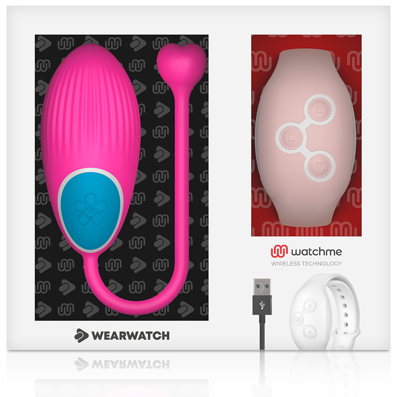 WEARWATCH - WATCHME TECHNOLOGY FJERNKONTROLL EGG FUCHSIA / ROSA