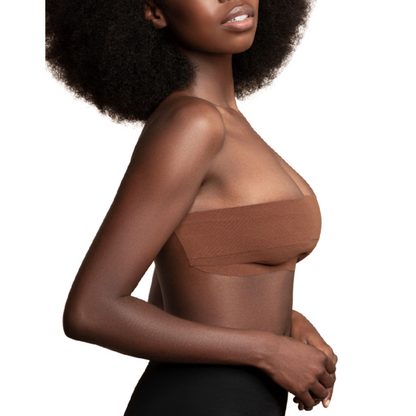 BYE-BH - BODYTAPE 5 MX 6,5 CM + 3 PAR BRYSTØRTEBESKYTTERE BRUN