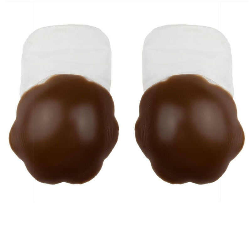 BYE-BRA - CHEST ELEVATOR PUSH-UP SYLICON BROWN SIZE M