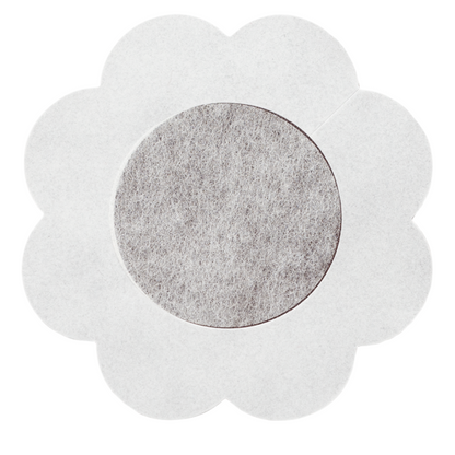 BYE-BRA - FLOWER NIPPLE CUPS PACK 3 UNITS SIZE XL