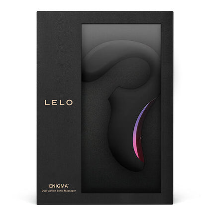 LELO - ENIGMA DOUBLE SUCTION STIMULATION MASSAGER BLACK