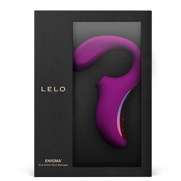 LELO - ENIGMA DOUBLE SUCTION STIMULATION PURPLE MASSAGER