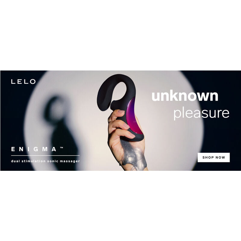 LELO - ENIGMA DOUBLE SUCTION STIMULATION PURPLE MASSAGER
