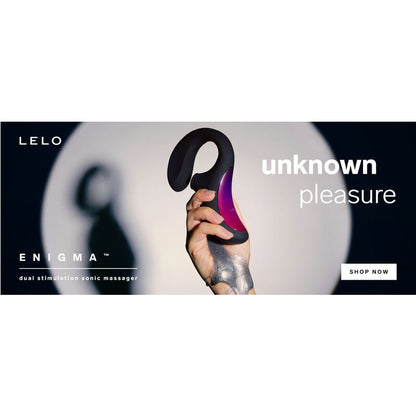 LELO - ENIGMA DOUBLE SUCTION STIMULATION PURPLE MASSAGER