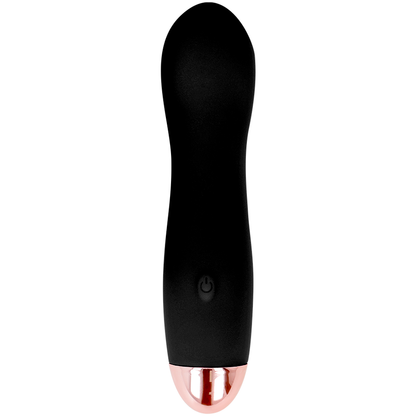 DOLCE VITA - OPPLADBAR VIBRATOR ONE SVART 7-HAKTIGHET