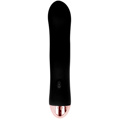 DOLCE VITA - OPPLADBAR VIBRATOR TO SVART 7 HASTIGHETER