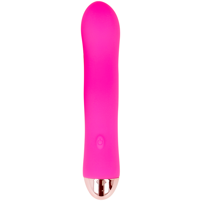 DOLCE VITA - OPPLADBAR VIBRATOR MED TO ROSA 7 HASTIGHETER