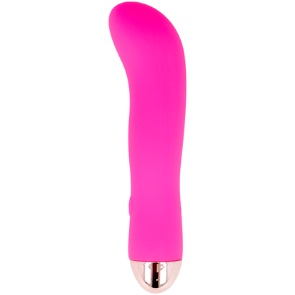 DOLCE VITA - OPPLADBAR VIBRATOR MED TO ROSA 7 HASTIGHETER