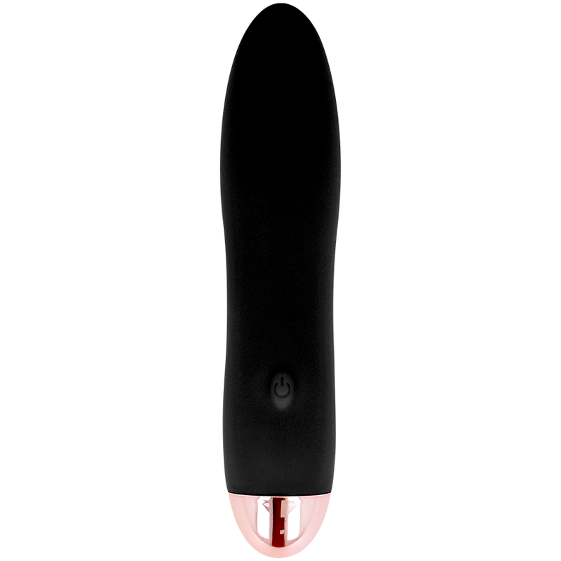 DOLCE VITA - OPPLADBAR VIBRATOR FIRE SVART 7 HASTIGHETER