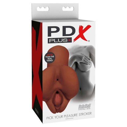 PDX PLUS - VELG DIN NYTELSE DOBBEL BRUN MASTURBATOR