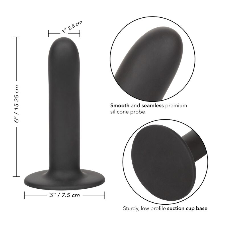 CALEXOTICS - BOUNDLESS DILDO 15,25 CM SELEKOMPATIBEL SMOOTH