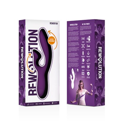 REWOLUTION - REWOFUN FLEKSIBEL VIBRATOR MED KANIN