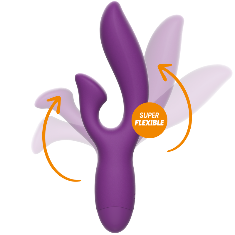 REWOLUTION - REWOFUN FLEKSIBEL VIBRATOR MED KANIN