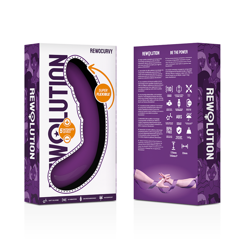 REWOLUTION - REWOCURVY OPPLADBAR FLEKSIBEL VIBRATOR