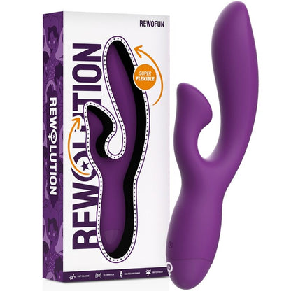 REWOLUTION - REWOFUN FLEKSIBEL VIBRATOR MED KANIN