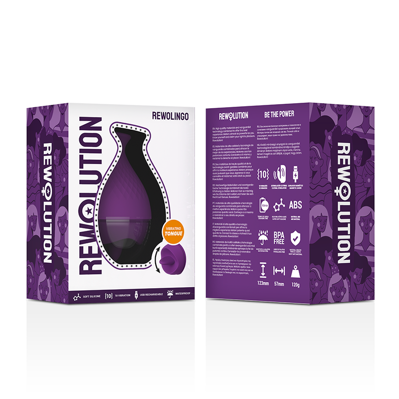 REWOLUTION - REWOLUTION VIBRATOR MED TUNGE