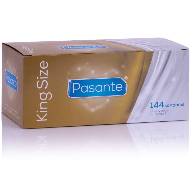 PASANTE - KONDOMER KING SIZE ESKE 144 ENHETER
