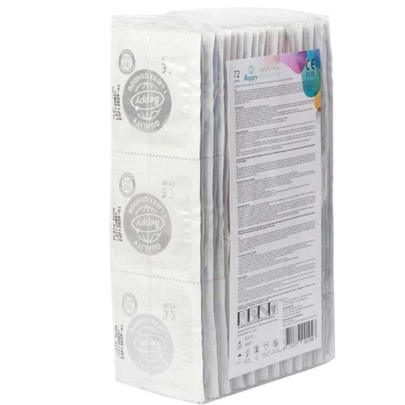 BEPPY - NATURLIGE KONDOMER 72 ENHETER