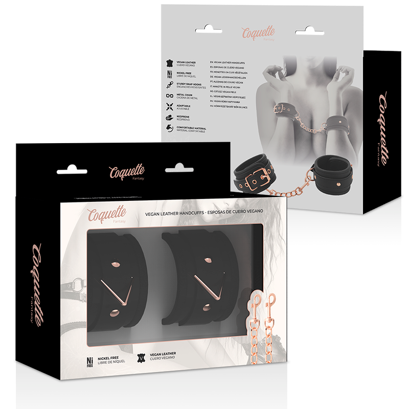 COQUETTE CHIC DESIRE - FANTASY VEGANSKE HÅNDJERN I SKINN