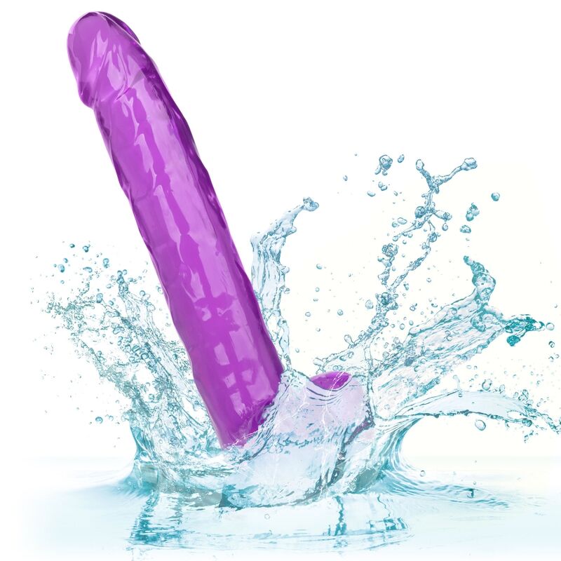 CALEXOTICS - STØRRELSE QUEEN DILDO LILLA 25,5 CM