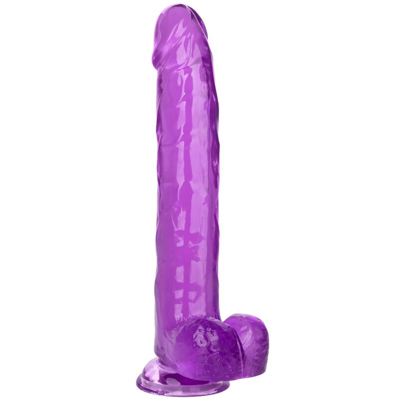 CALEXOTICS - STØRRELSE QUEEN DILDO LILLA 25,5 CM