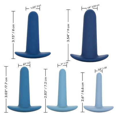 CALEXOTICS - ANALTRENINGSSETT MED BRUK OG BRUK, 5 DELER