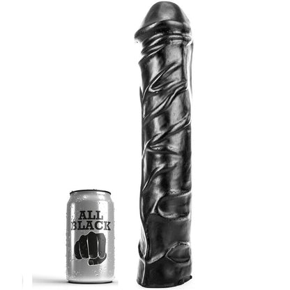 ALL BLACK - KJEMPESTOR MYK FISTING-DILDO 32 CM