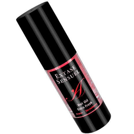 EXTASE SENSUAL - JORDBÆRSTIMULERENDE OLJE HEAT TRIP 35 ML