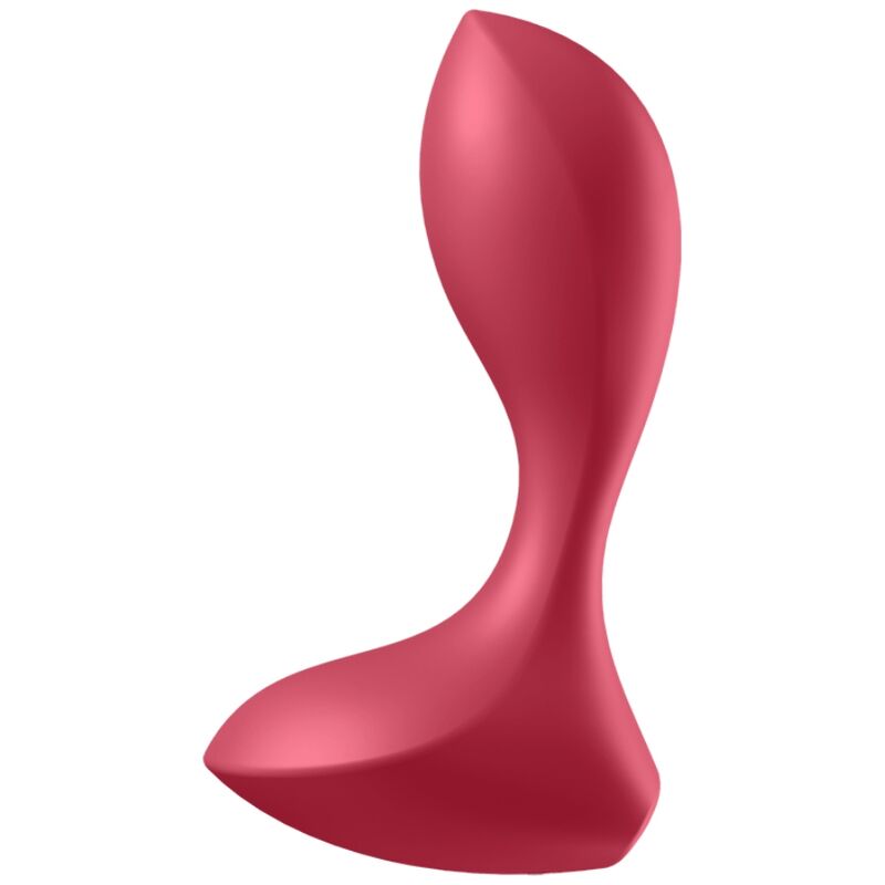 SATISFYER - BACKDOOR LOVER VIBRERINGSPLUGG RØD